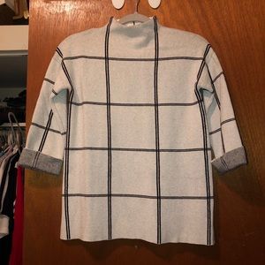 Tahari Mock Neck Sweater